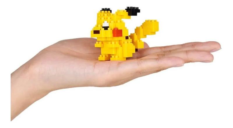 Blocos De Montar Pokémon Pikachu Nanoblock Original Kawada